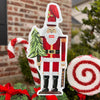 Songbird Grove Collection - Mini Nutcracker Garden Stakes