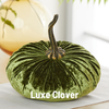 Pumpkin Extra Large Velvet, Fall Accent, Halloween, Tabletop