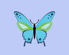 Pink Picasso Butterfly DIY Paint Kit