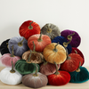 Pumpkin Extra Large Velvet, Fall Accent, Halloween, Tabletop