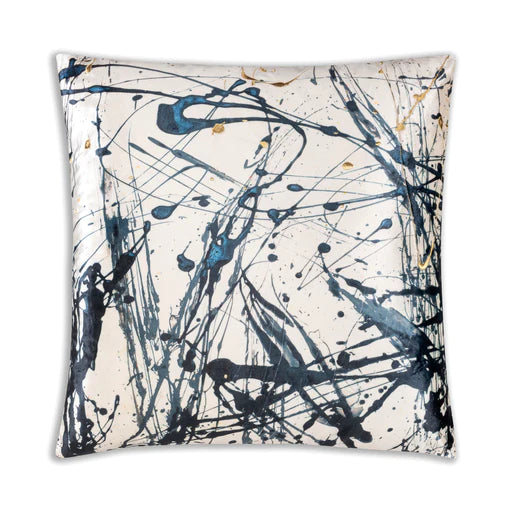 Abstract Square Velvet Pillow