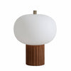 Nova of California - Tambo Accent Table Lamp - Dark Walnut Wood Finish