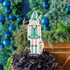 Songbird Grove Collection - Mini Nutcracker Garden Stakes