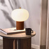 Nova of California - Tambo Accent Table Lamp - Dark Walnut Wood Finish