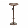 Kate and Laurel - Engles Adjustable Embossed Metal Table and Plant Stand