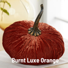 Pumpkin Extra Large Velvet, Fall Accent, Halloween, Tabletop