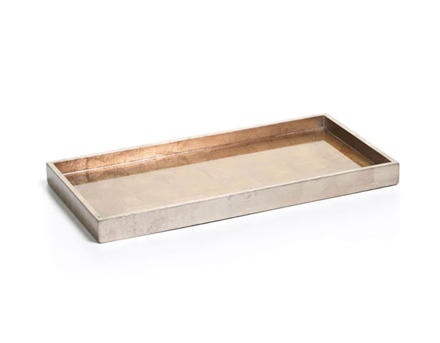 Antique Gold & Silver Serving Tray