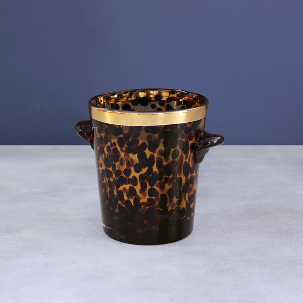 Leopard print ice store bucket