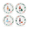 Assorted Nutcracker Wonderland Salad Plate Set