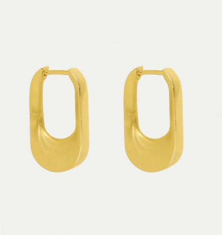 Crosby Hinged Huggie Hoop Earrings by Dean Davidson