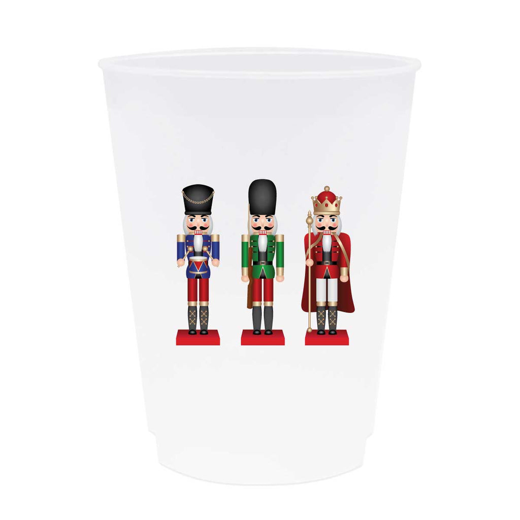 Nutcracker Frosted Cup Set