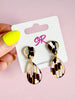 Black and White Andrea Earrings