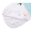 Southern Magnolia Baby Burp Cloth and Bib