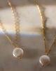 Coin Freshwater Pearl Necklace