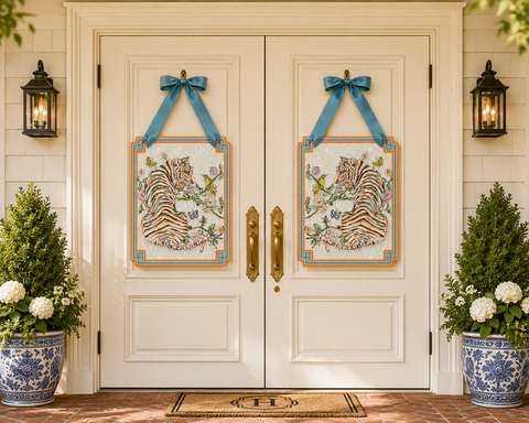Chinois Tiger Door Hanger