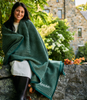 ChappyWrap - Harborview Herringbone Forest Green Blanket