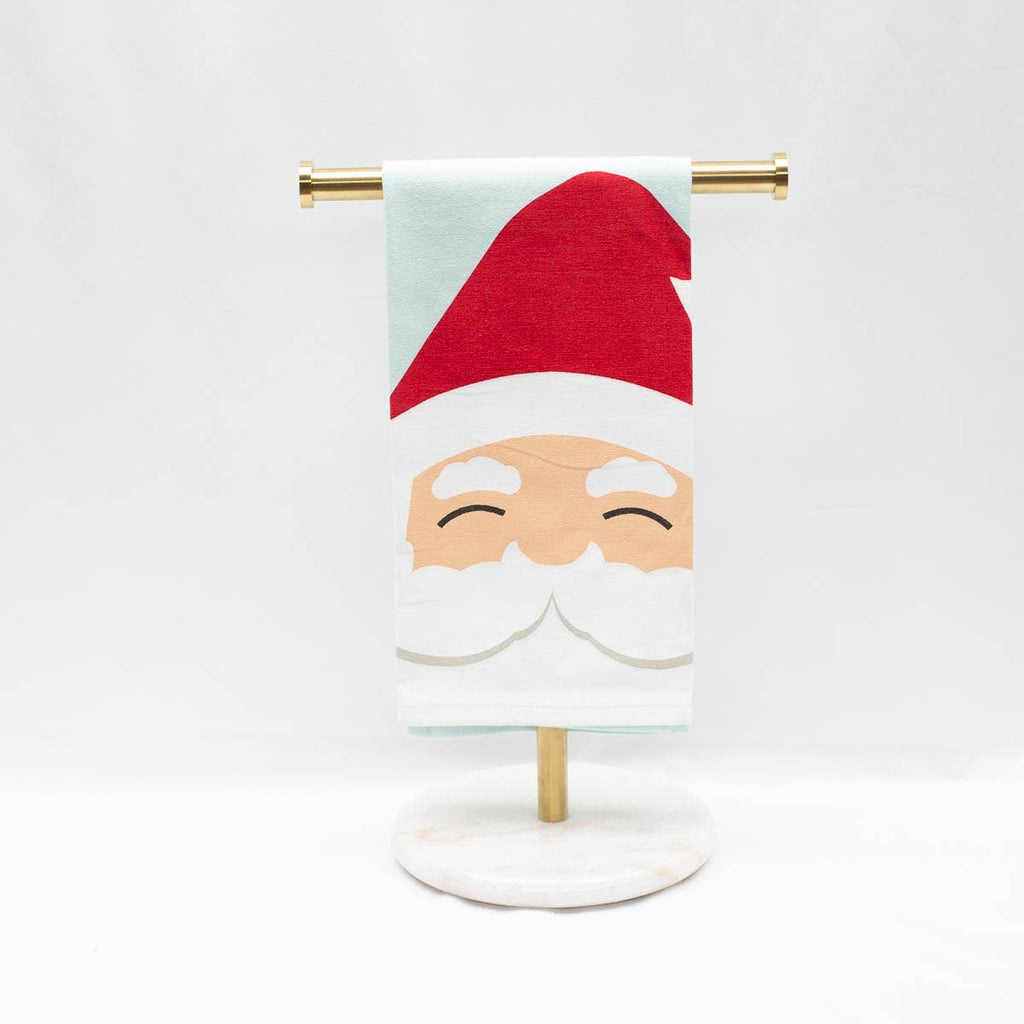 Jolly Santa Tea Towel