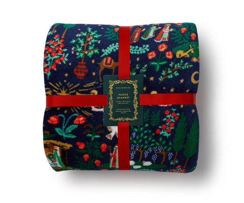 Rifle Paper Co. - Nativity Fleece Blanket