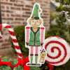 Songbird Grove Collection - Mini Nutcracker Garden Stakes