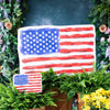 American Flag Garden Stake