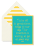 “You're Off To Great Places”Greeting Card