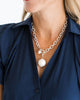 Susan Shaw - Cotton Pearl Toggle Necklace