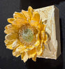 Sunflower Clay Canvas Art