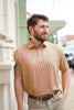 James Hollis Louisiana Purple & Gold Performance Polo Short