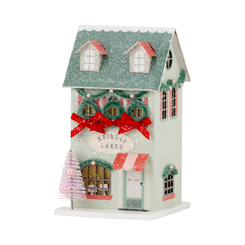 Christmas Village Cake Shoppe House