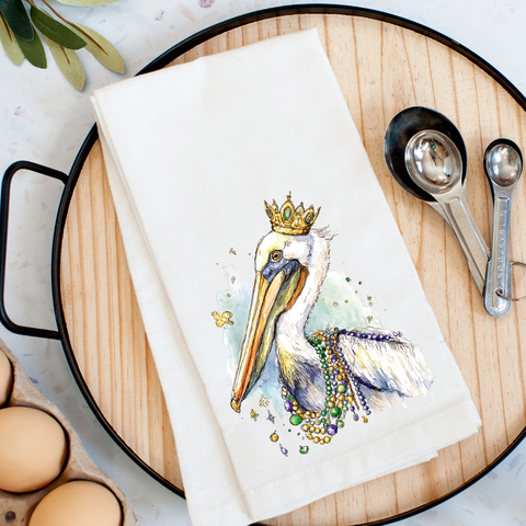 Regal Pelican Tea Towel