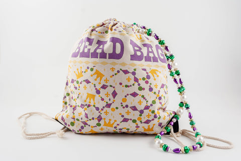 Mardi Gras Bead Bag