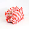 Gingham Ruffle Bag