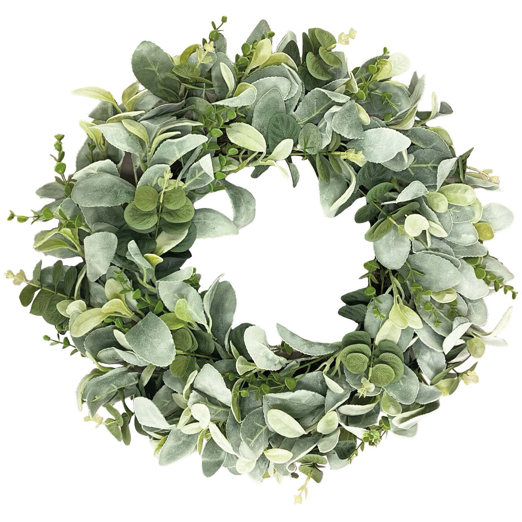 Mixed Greenery & Eucalyptus Wreath