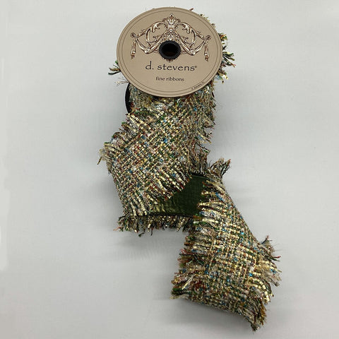 Blissful Boucle Fray Edge Ribbon