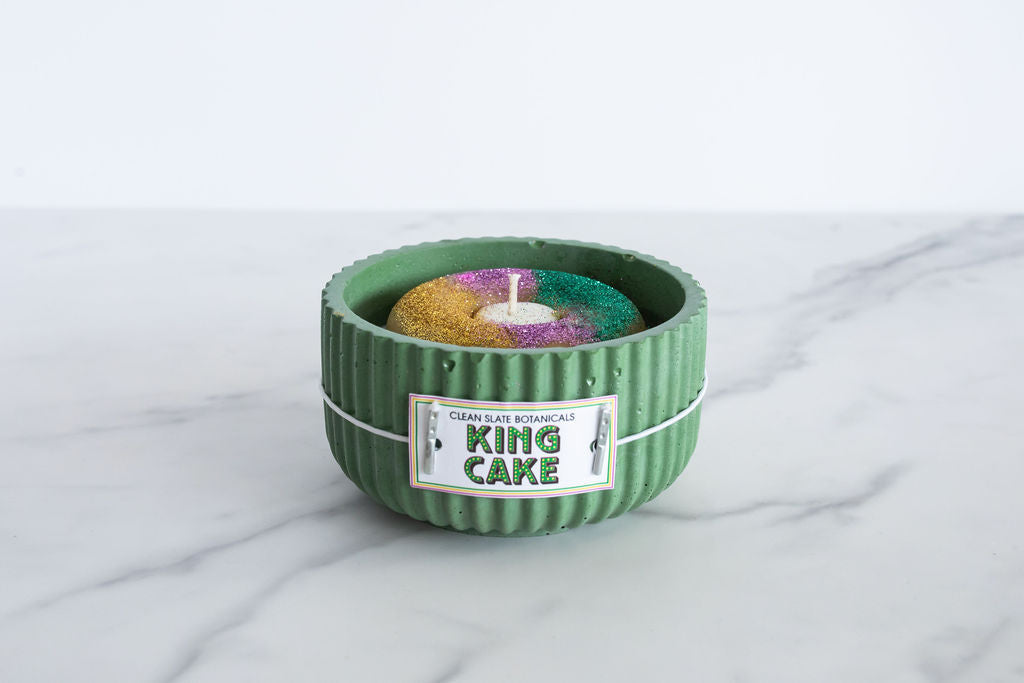 King Cake Candle