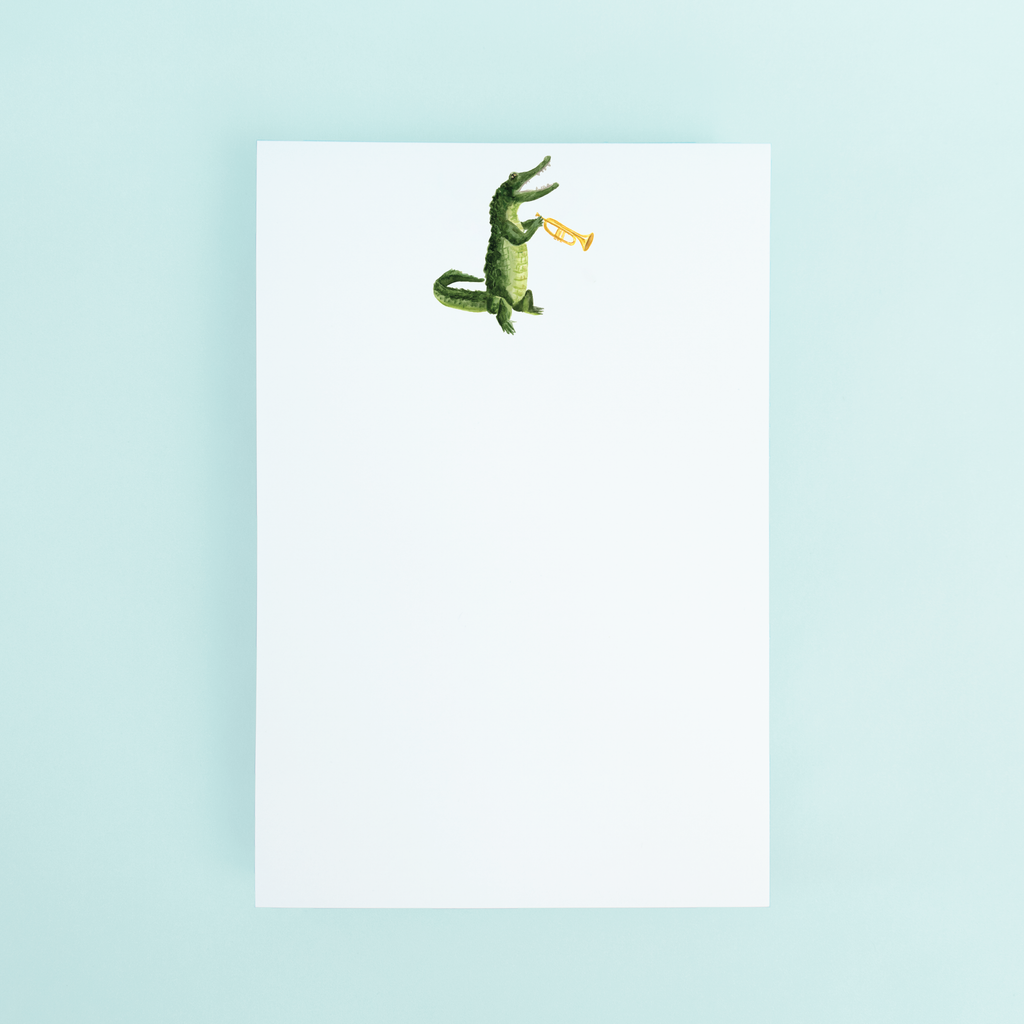 Jazz Gator Notepad