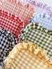 Gingham Ruffle Bag