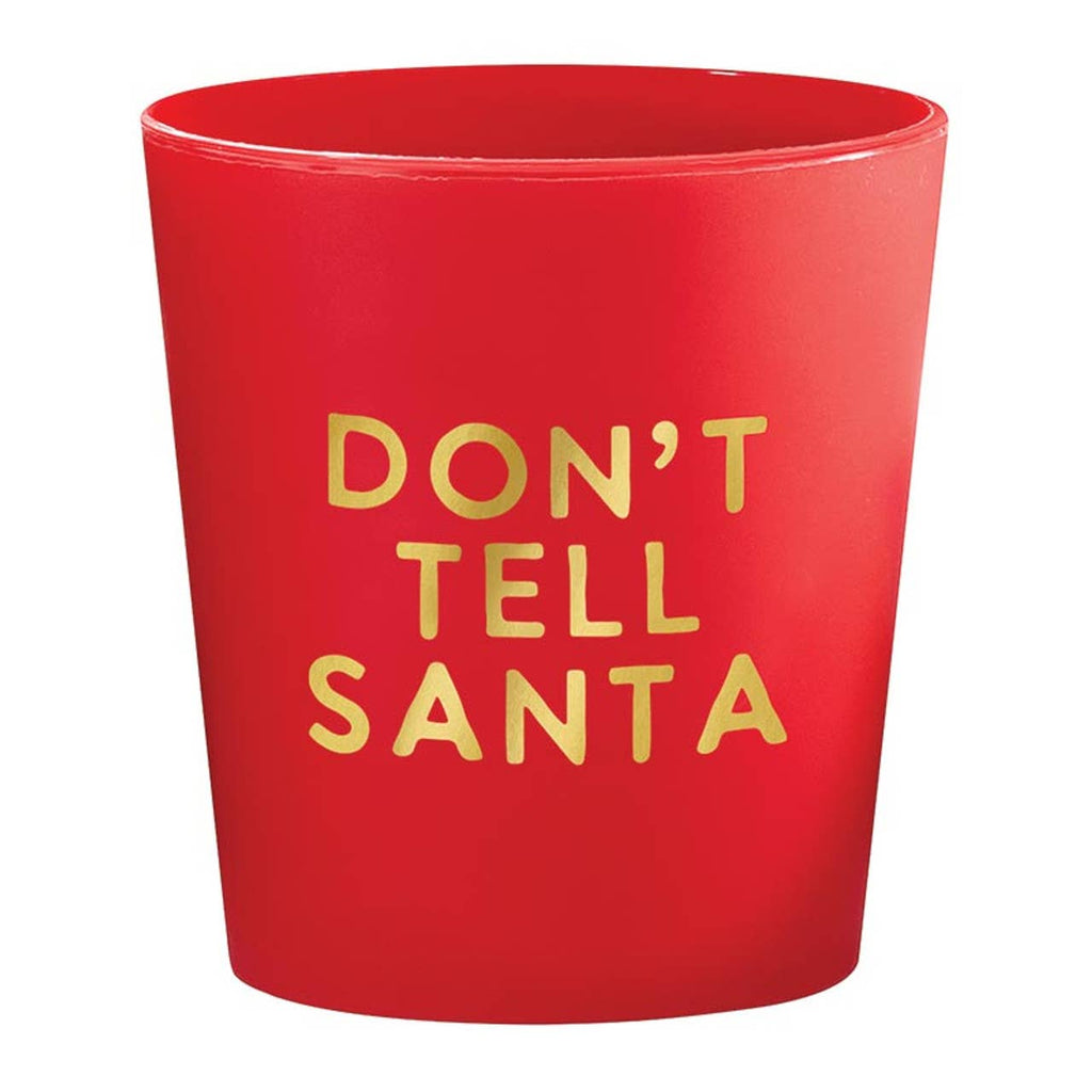 “Don’t Tell Santa” Frost Shot Cup Set