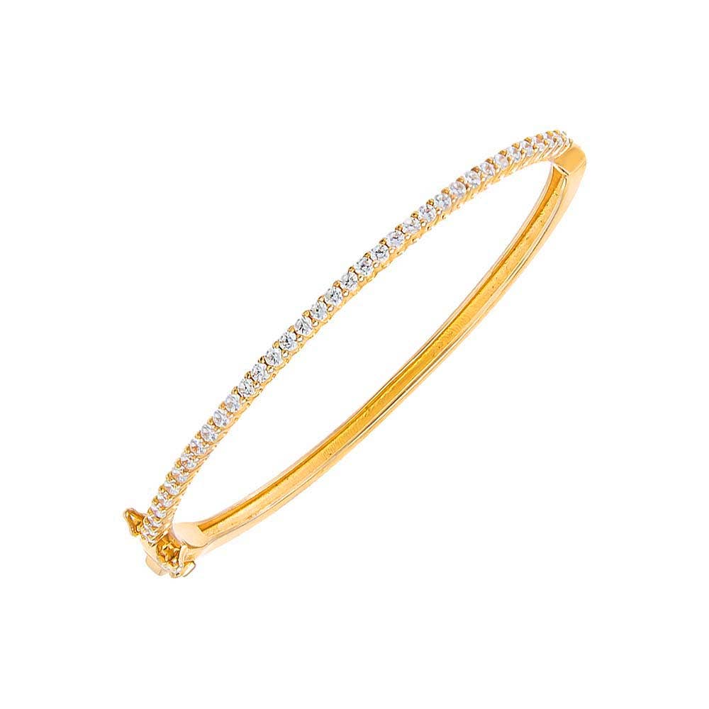 CZ Tennis Bangle Bracelet