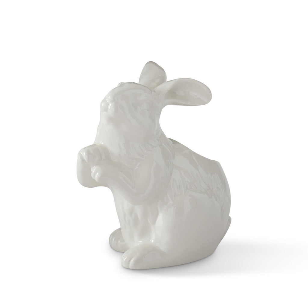 White Porcelain Bunny Vase