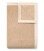 ChappyWrap - Harborview Herringbone Tan Blanket