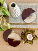 Round Two Tone Coaster Set