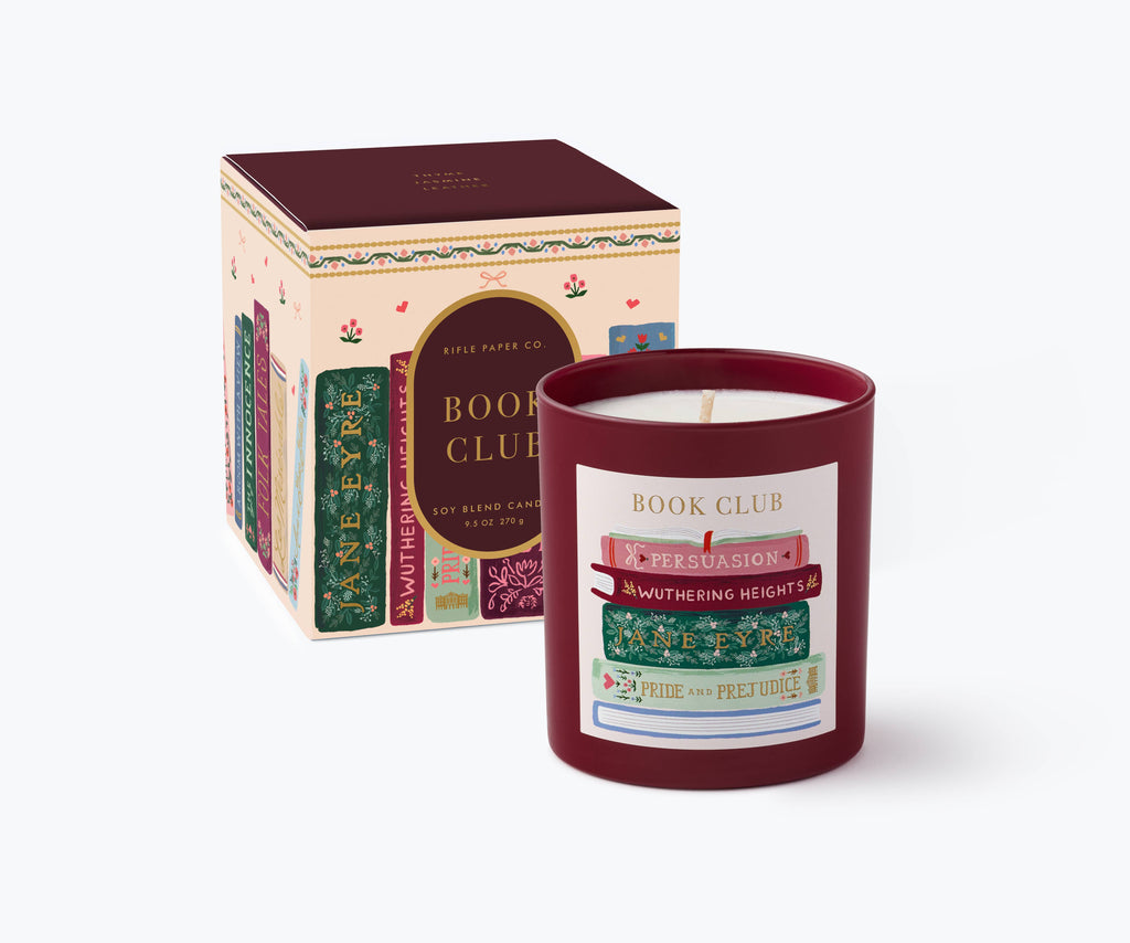 Book Club 9.5 oz Glass Candle