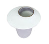 Porcelain White and Gray Vase