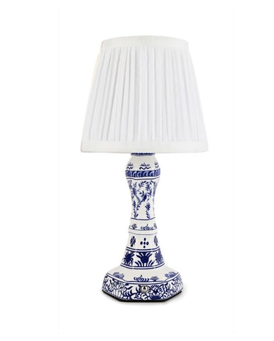 Chinoiserie LED Floral Table Lamp