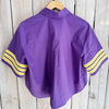 Purple & Gold Stripe Sleeve Poplin Shirt