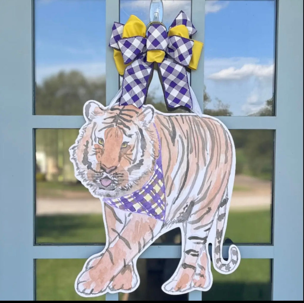 Tiger Door Hanger
