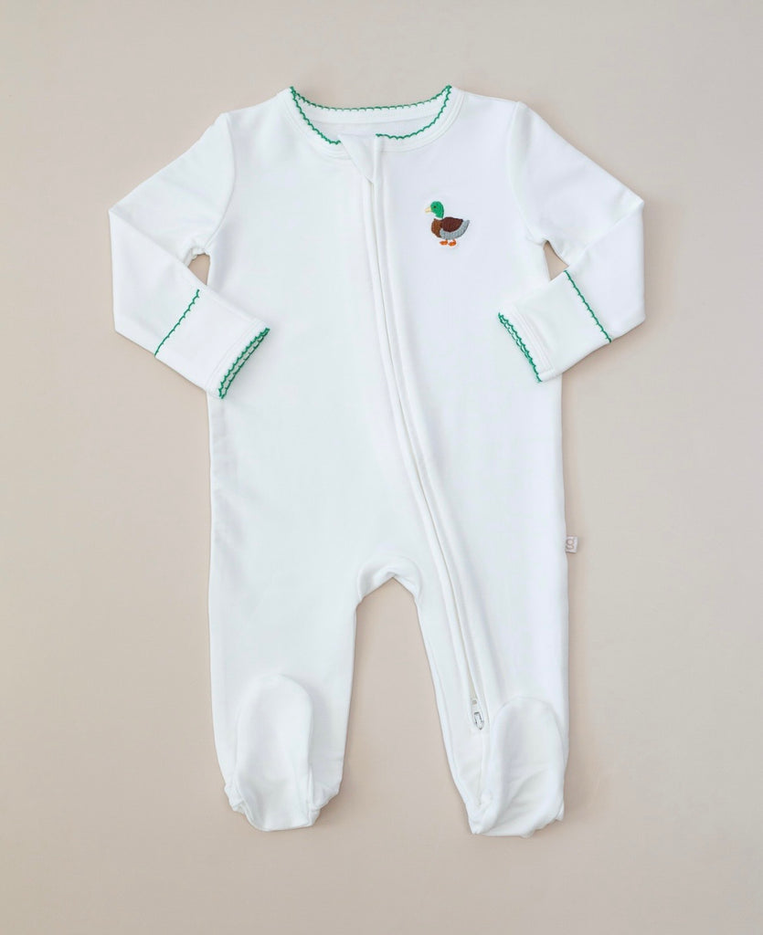 Mallards Zip Pajamas