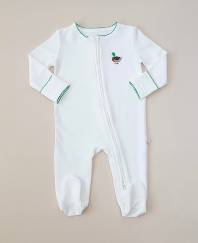 Mallards Zip Pajamas