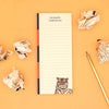 Gold + Purple Tiger Notepad